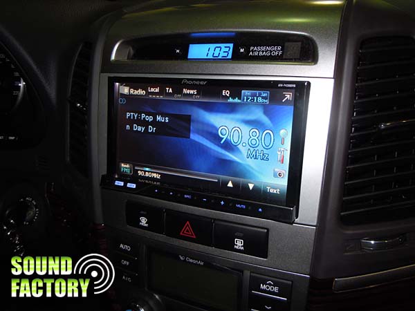 Уставновка: Автомагнитола в Hyundai Santa Fe Установка: Автомагнитола в Hyundai Santa Fe